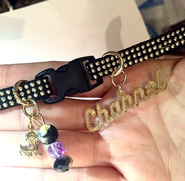 Black Collar with Gold Inlays - Image 2