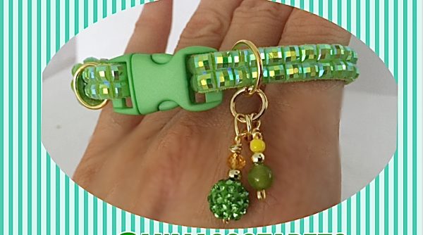 Green Stones Collar