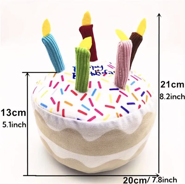 Birthday Cake -  Stuffed Toy - Image 2