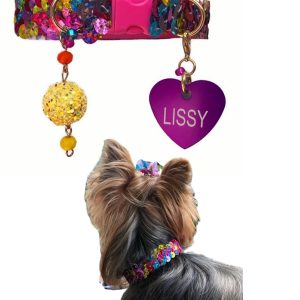 Multicolor Sequins Collar
