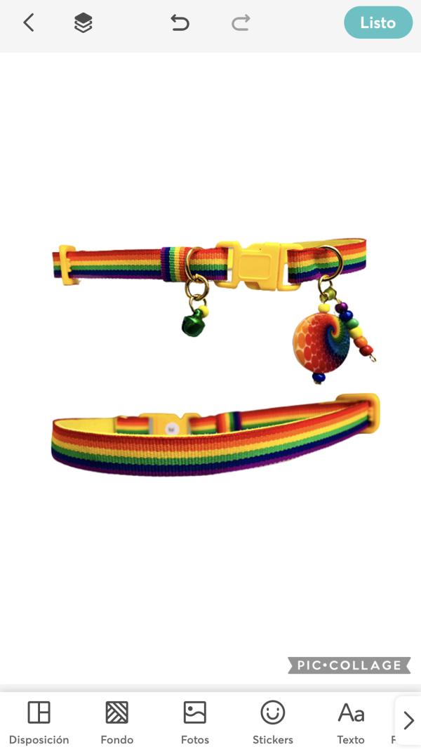 LGBT Collar - Multicolor 01 - Image 3