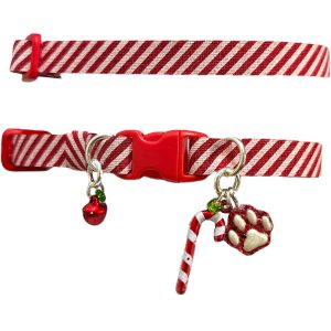 Red Striped - Standard Collar