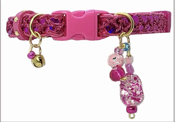 Fuchsia Sequins Collar - Image 4