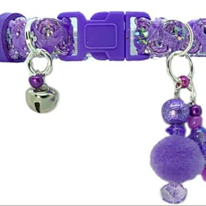 02 Light Purple Sequins Collar