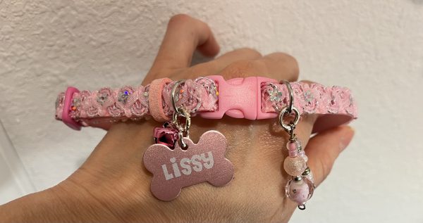 Pink Sequins Collar - Image 3