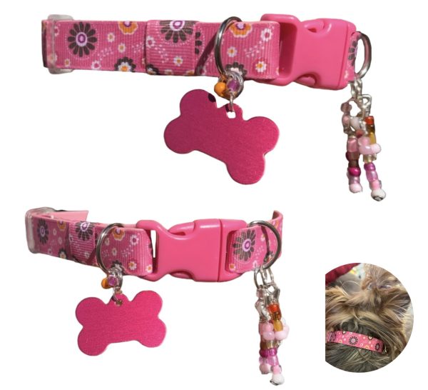 Flower Pink - Wide Collar - Image 4