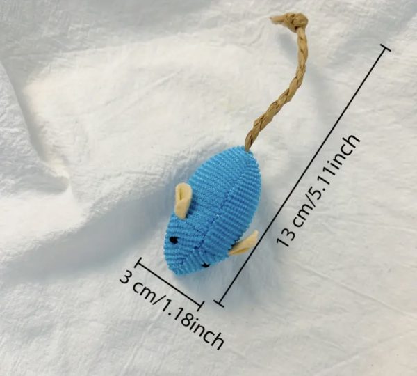 Cat Toy - Stuffed Mouse - Image 4