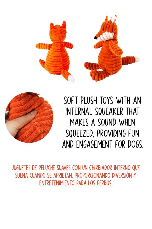 Stuffed / Squeaky Fox - Image 4
