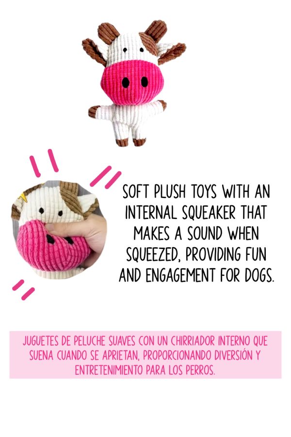 Stuffed / Squeaky Cow - Image 2