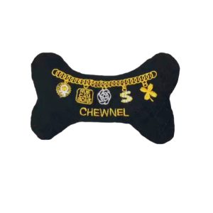 Stuffed Designer Bone - Black
