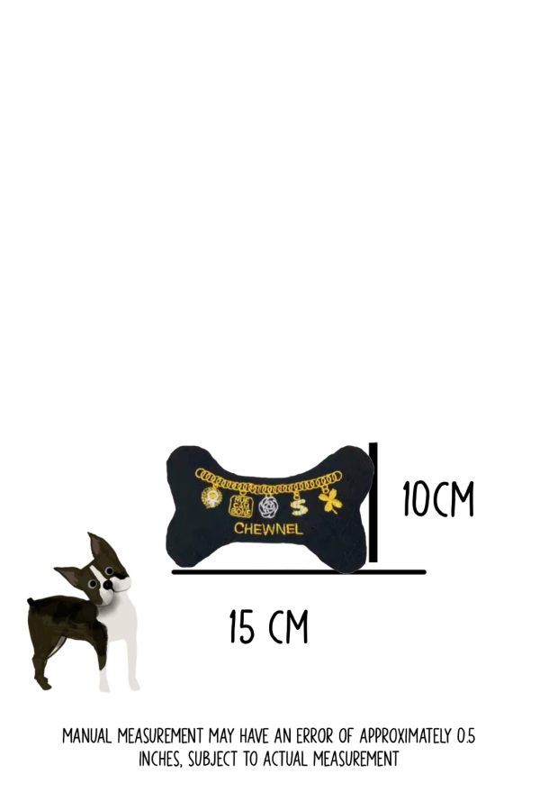Stuffed Designer Bone - Black - Image 4