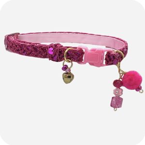 Fuchsia Sequins Collar