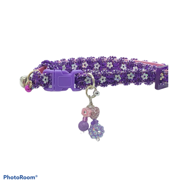 Purple Sequins Collar - Image 2