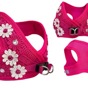 Flowers Fuchsia Harness