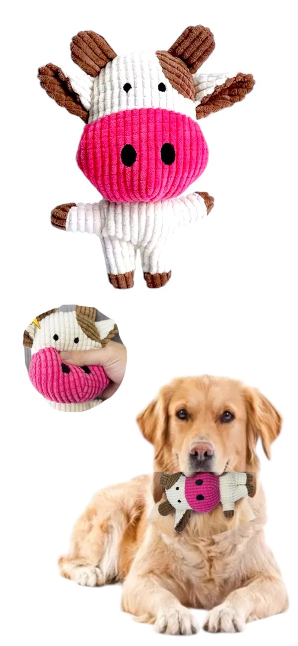 Stuffed / Squeaky Cow - Image 3