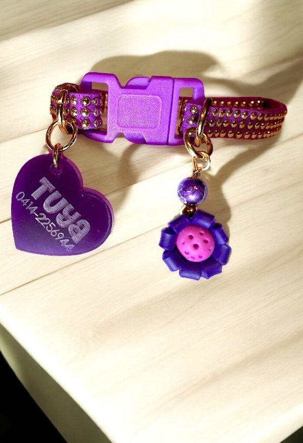 Purple Collar with Gold Inlays - Image 2