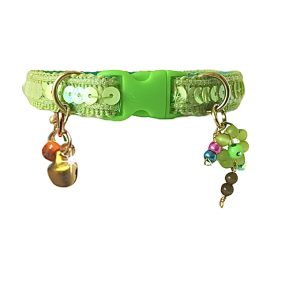 Green Sequins Collar 02