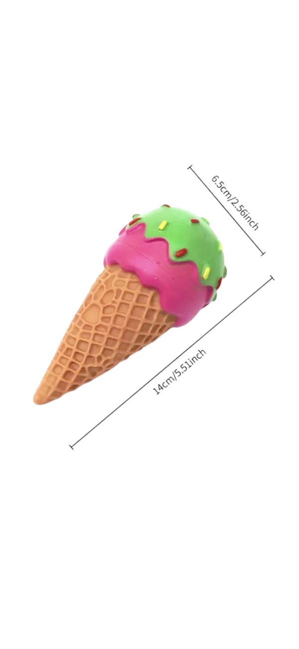 Stuffed Toy Food - Ice Cream Cone - Image 3