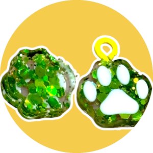 Green Paw - Charm