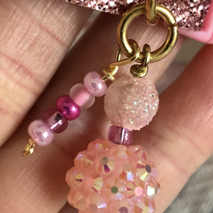 Pink Beads - Charm
